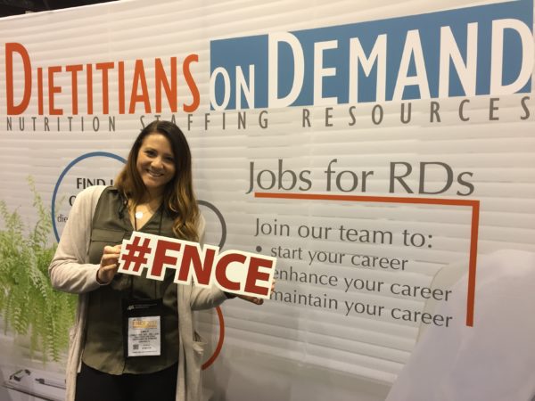 Emily Wetzel at FNCE 2017 in Chicago