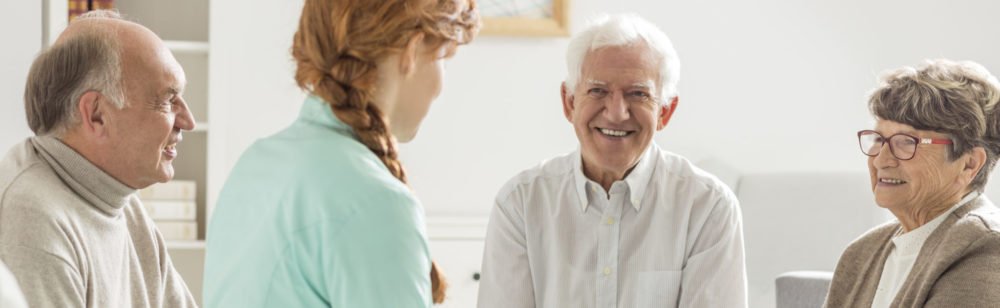 Happy residents at nursing home_Dietitians On Demand
