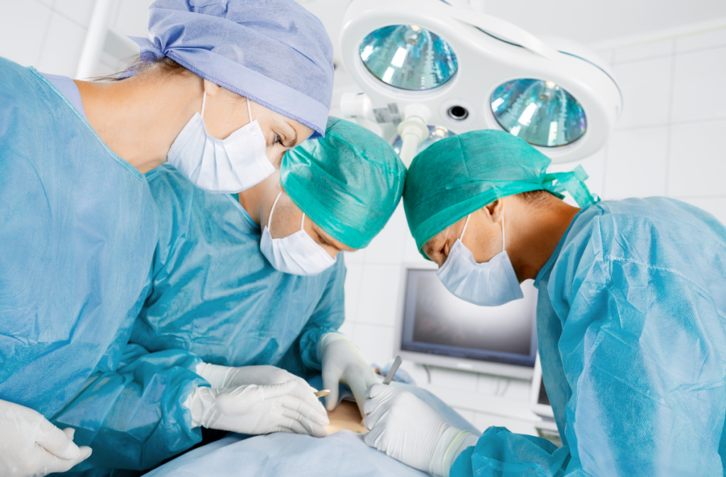 Patient surgery