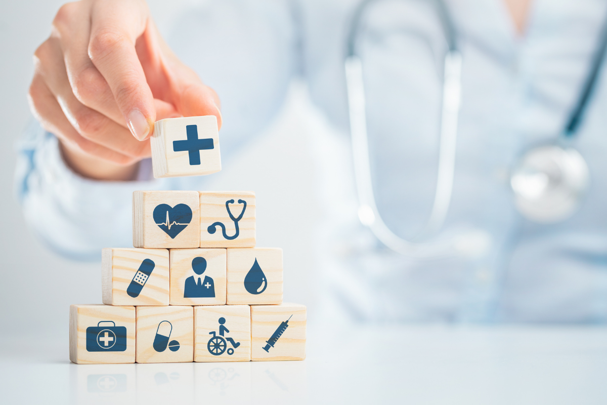 doctor building blocks for pyramid
