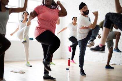 Group of people exercising_Dietitians on Demand