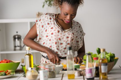 woman cooking_Dietitians On Demand