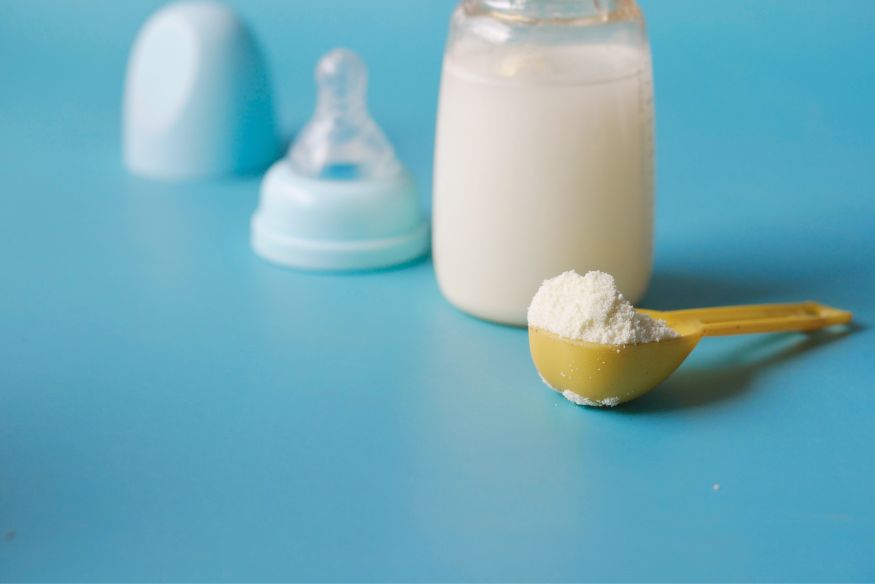 concentrated powdered infant formula